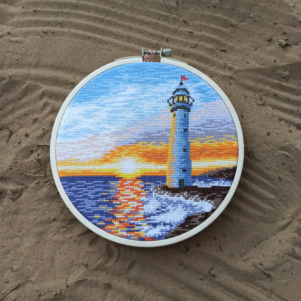 Round Landscapes. Landscape 26 - PDF Cross Stitch Pattern-2