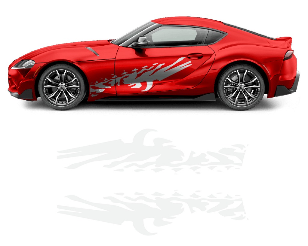 Toyota Supra Accents Graphics-3