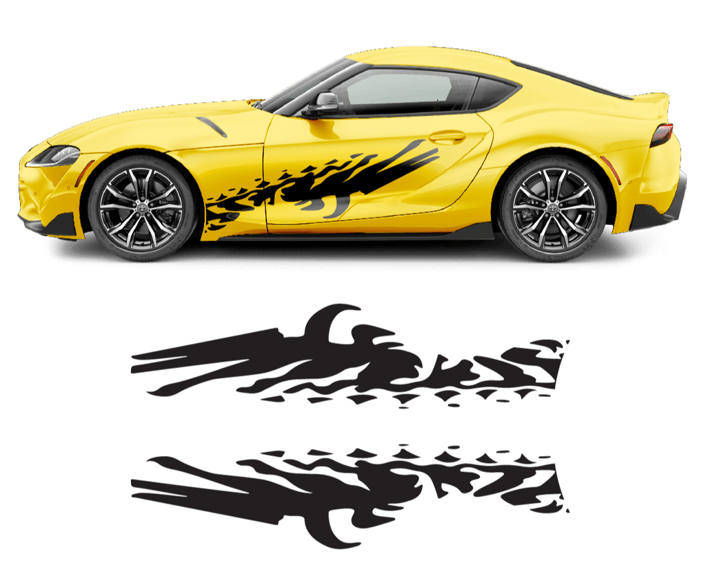 Toyota Supra Accents Graphics-0