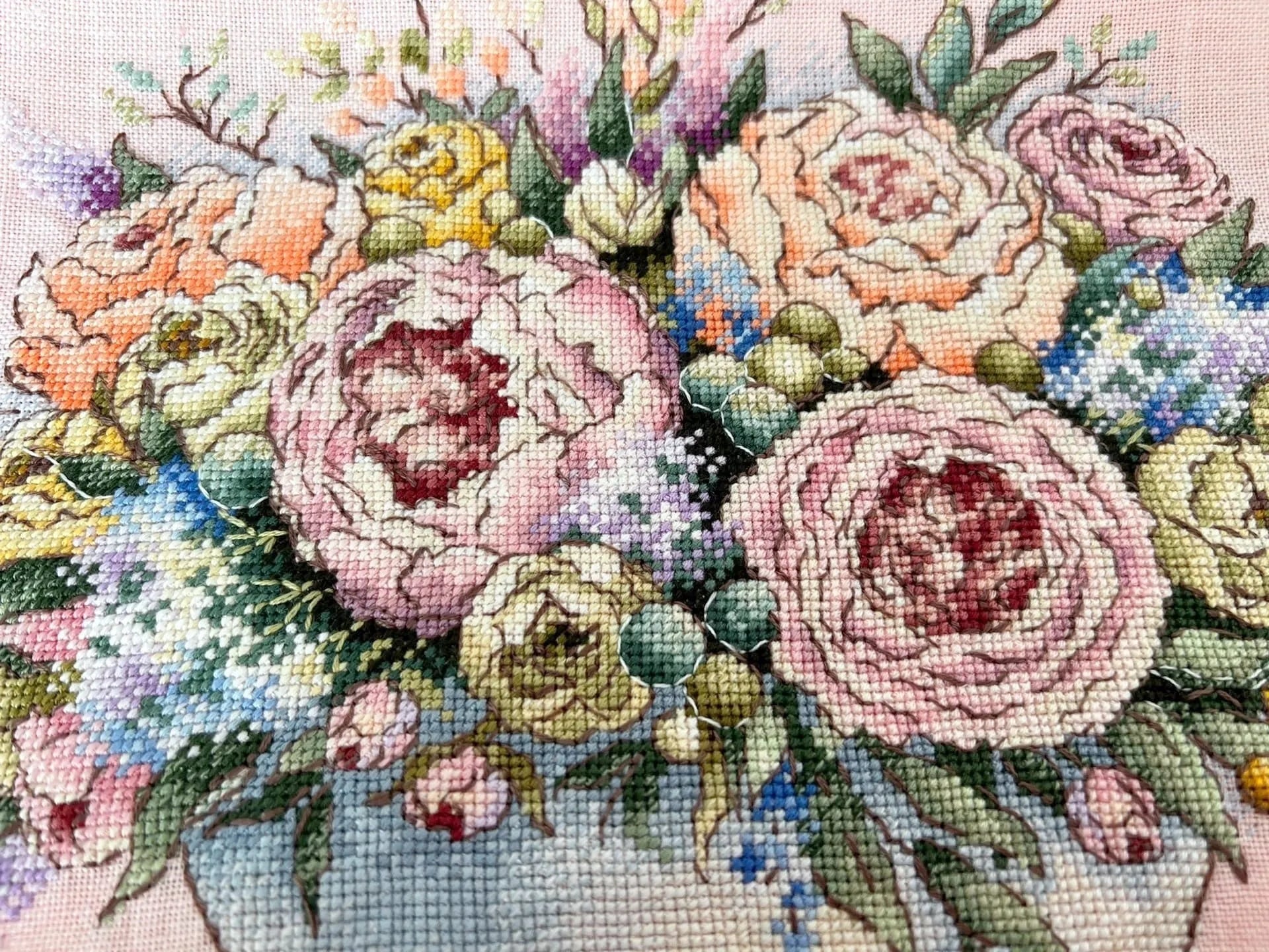 Spring bouquet - PDF Cross Stitch Pattern-2