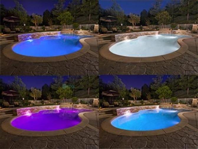 PoolTone™ Spa Color RGB LED Light 1900 Lumens 12V Edison Base E27-4