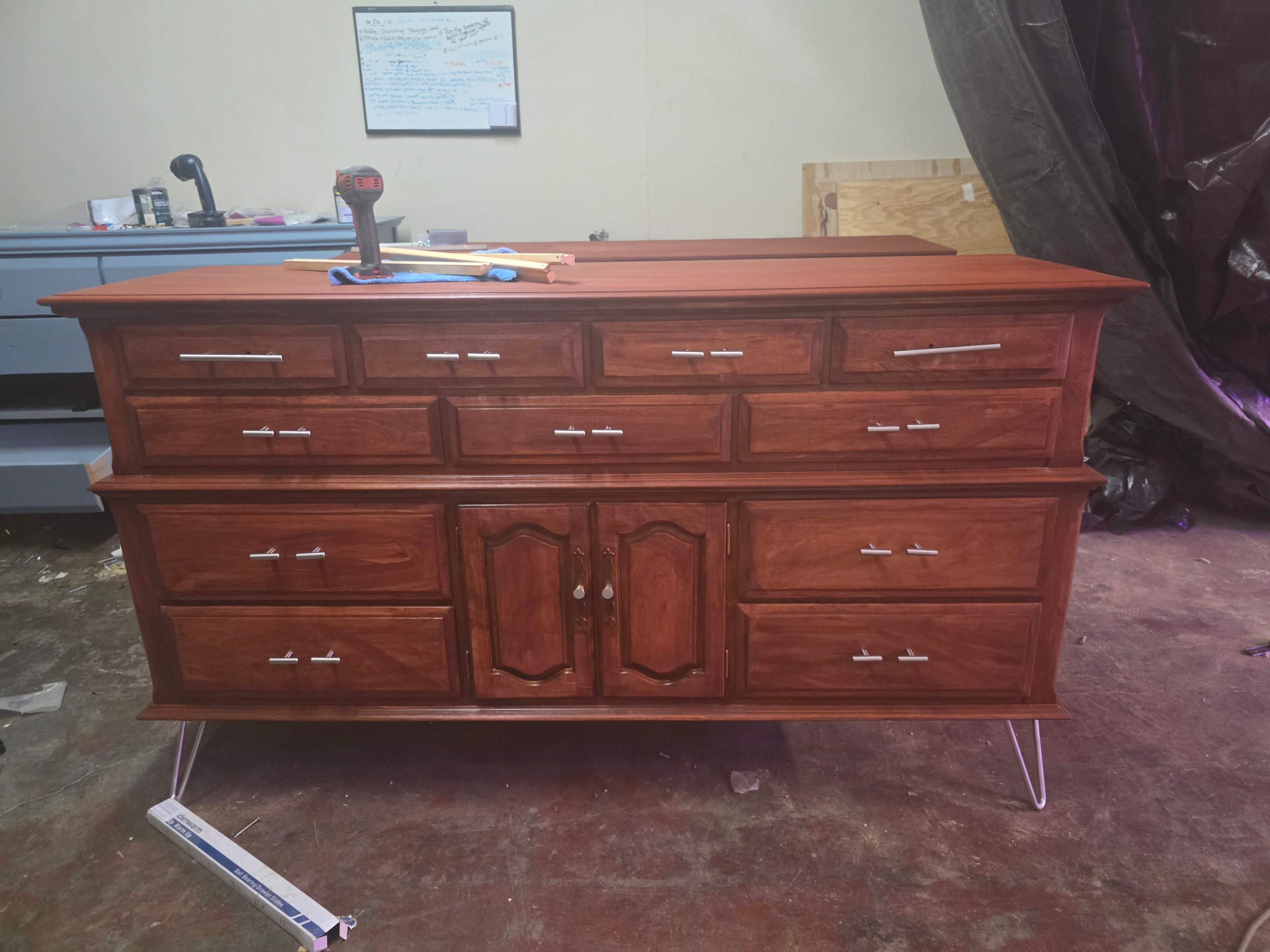 Luxury 6-Drawer Dresser - Premium Solid Wood